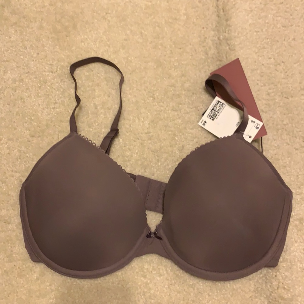 H&M Purple Padded Underwire Bra NWT 38D